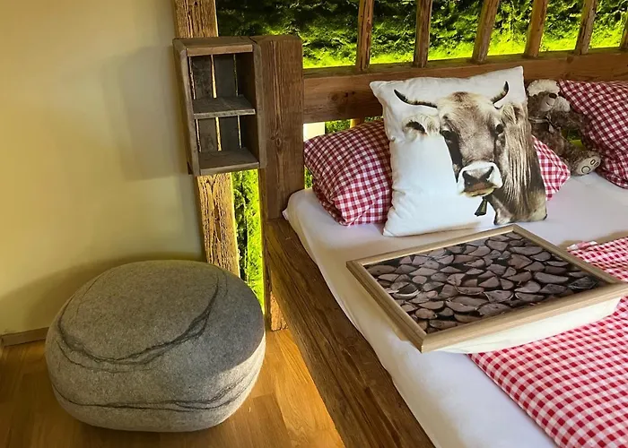 Glueckliche Kuh-villa - Achtsamer Rueckzugsort Mit Traumgarten, Schwimmteich & Raum Zum Sein Bis 18 Personen - Allgaeu