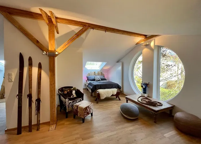 Glueckliche Kuh-villa - Achtsamer Rueckzugsort Mit Traumgarten, Schwimmteich & Raum Zum Sein Bis 18 Personen - Allgaeu Appartamento Kempten