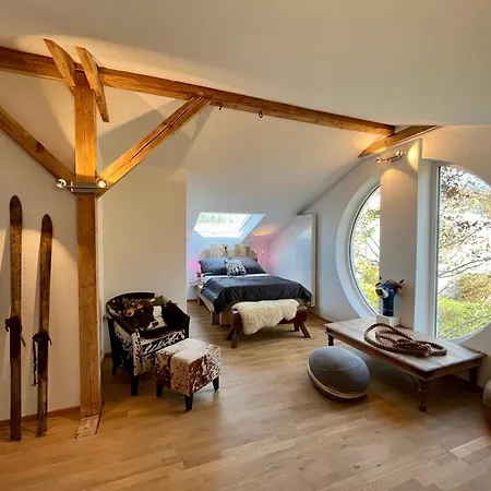 Glueckliche Kuh-villa - Achtsamer Rueckzugsort Mit Traumgarten, Schwimmteich & Raum Zum Sein Bis 18 Personen - Allgaeu Lejlighed Kempten